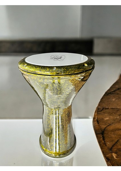 Mısır Çömlek Darbuka Kırçıllı Fırın Boya -Kılıf Hediyeli