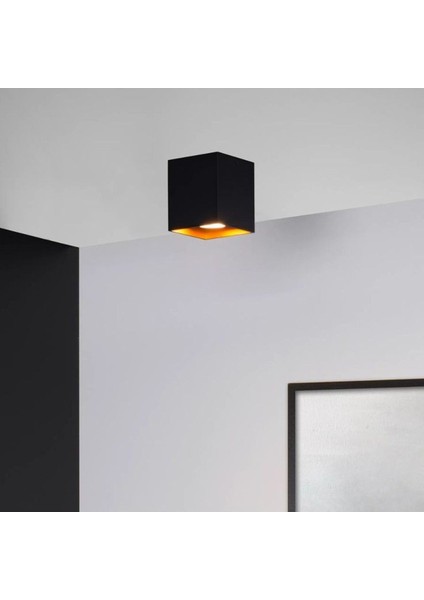 7 Watt Günışığı GU10 Duylu Dekoratif Alüminyum Kasa Şık Tavan Armatürü, Günışığı LED Spot Lamba