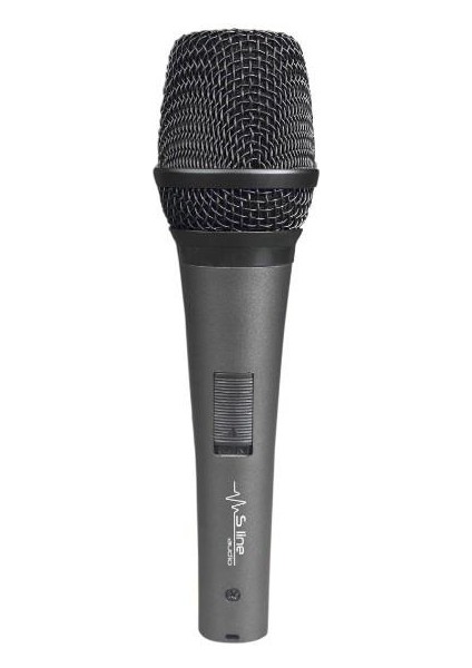 S-Line Audio Kablolu El Tipi Mikrofon Yarı Metal Yarı Plastik 5metre Kablolu