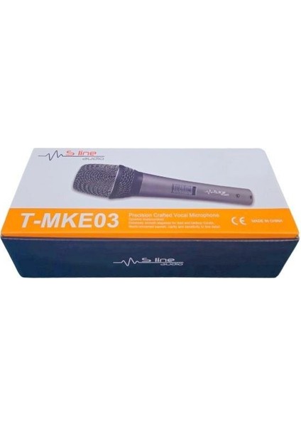 S-Line Audio Kablolu El Tipi Mikrofon Yarı Metal Yarı Plastik 5metre Kablolu