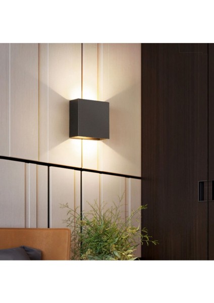6W Bahama LED Aplik (Dış Mekan)(Ayarlanabilir