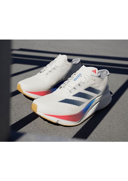 Adizero Boston 12 M Erkek Koşu Ayakkabısı Jı4476 Beyaz