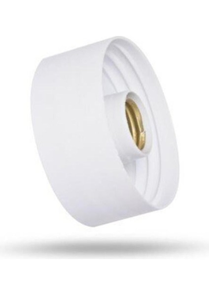 Modern beyaz plastik aydınlatma, E27 duy, iç mekan dekorasyonuna şık dokunuş