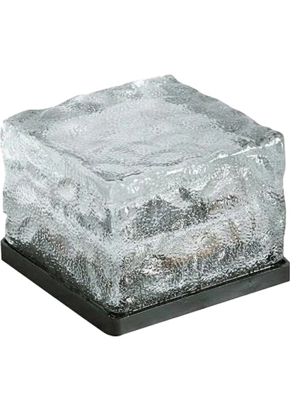 Solar Ledli Kırmızı Tuğla Görünümlü Bahçe Dekorasyon Aydınlatma (5067)