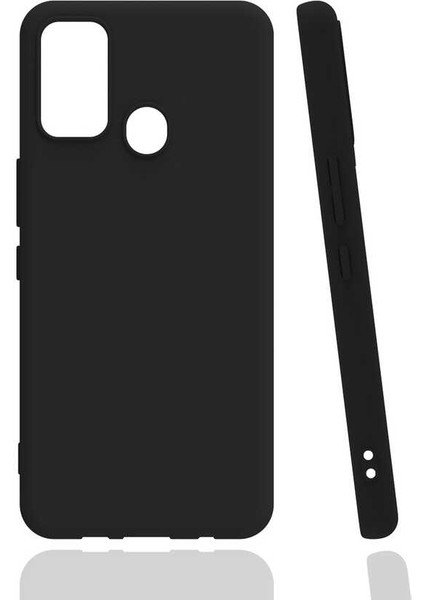 Tecno Spark 7 Kılıf Rntc Biye Silikon-Siyah