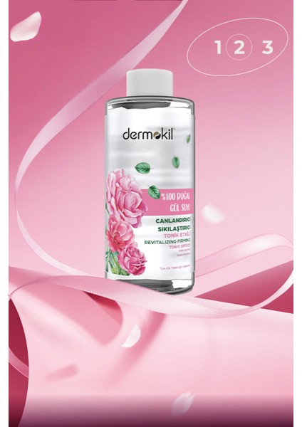 Tonik Doğal Gül Suyu Özlü 200 ml