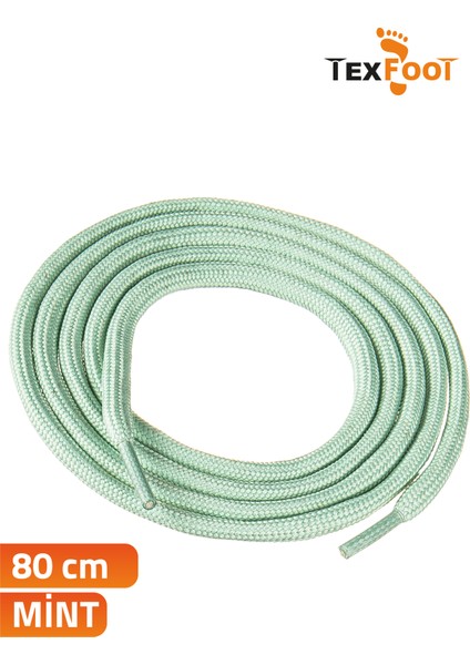 Yuvarlak Polyester Spor Ayakkabı Ve Bot Bağcığı