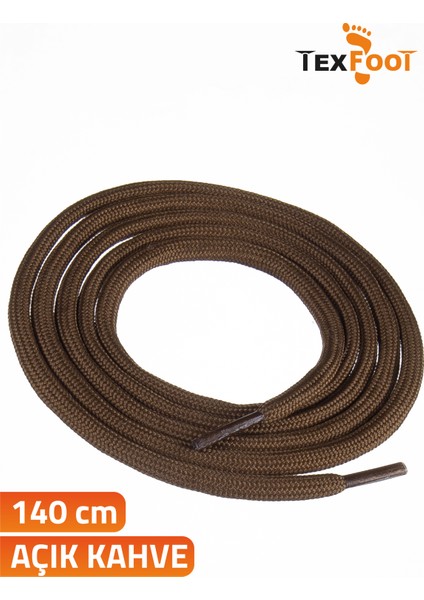 Yuvarlak Polyester Spor Ayakkabı ve Bot Bağcığı