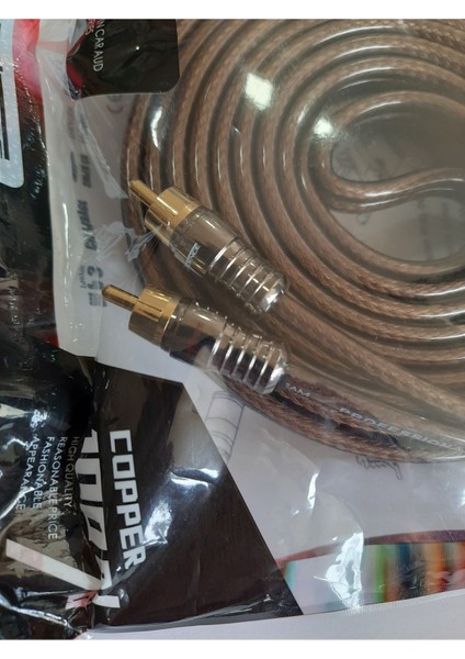 5m Bakır Rca Kablo %100 Coper FX5M Model