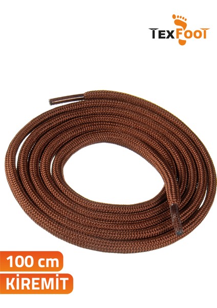 Yuvarlak Polyester Spor Ayakkabı ve Bot Bağcığı