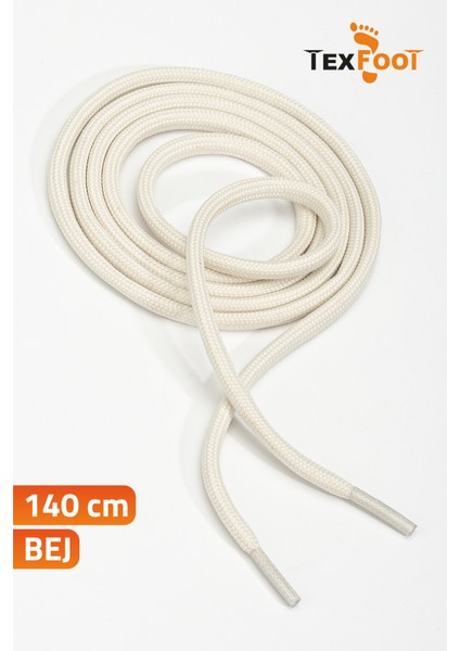 Yuvarlak Polyester Spor Ayakkabı ve Bot Bağcığı