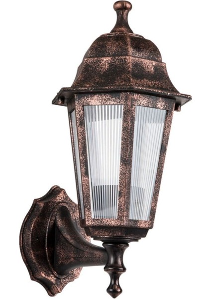 Modern bakır optik altıgen aplik, şık ve dekoratif aydınlatma, cam materyal, E27 duy, metalik renk modelleri