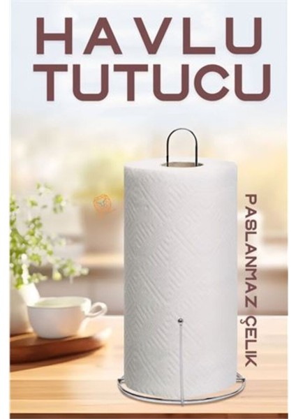 Kağıt Havlu Tutucu Paslanmaz Çelik