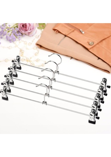 Mandallı Etek Askısı 40 cm Pratik ve Şık Metal Etek Askısı