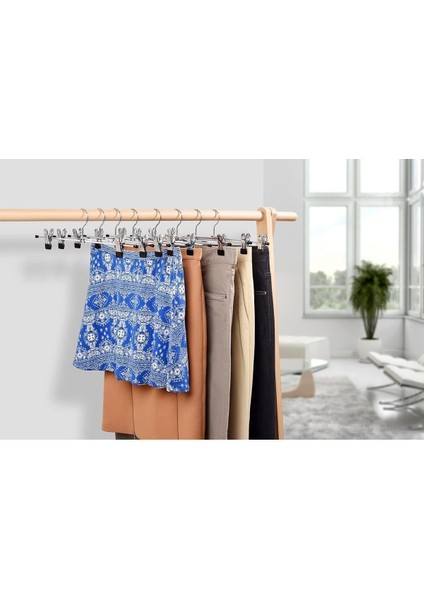Mandallı Etek Askısı 40 cm Pratik ve Şık Metal Etek Askısı fiyatları
