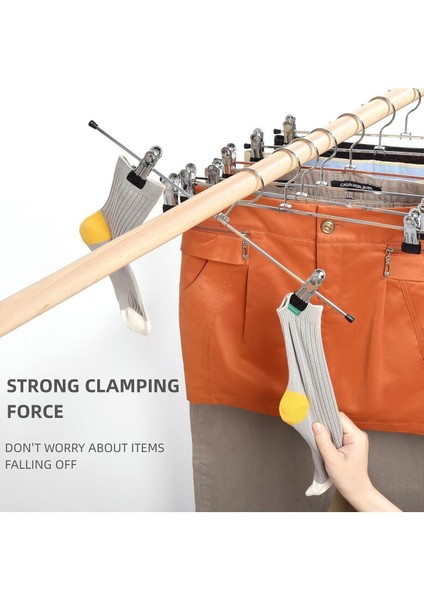 Mandallı Etek Askısı 40 cm Pratik ve Şık Metal Etek Askısı modelleri