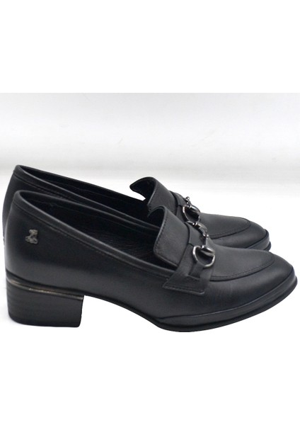 Kadın Topuklu Deri Ayakkabı Siyah 2312530y fiyatları