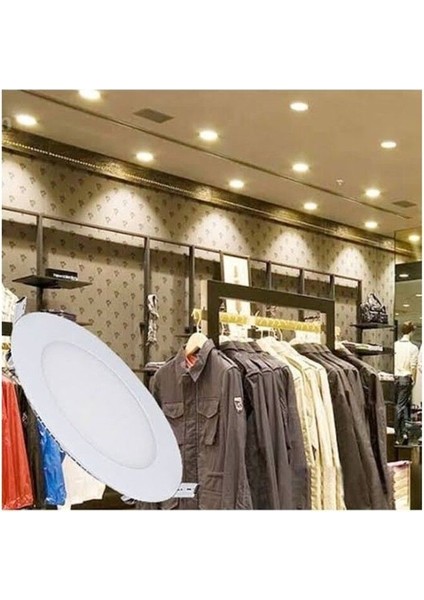 2 Adet 12W LED Panel Sıva Altı 3000K