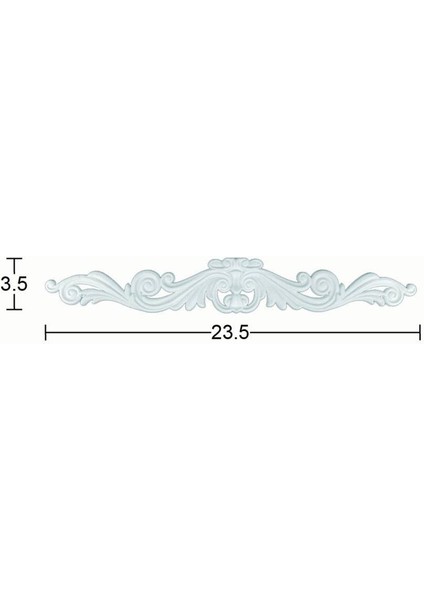 Bükülebilir Esnek Aplik 23,5x3,5cm Ea-50