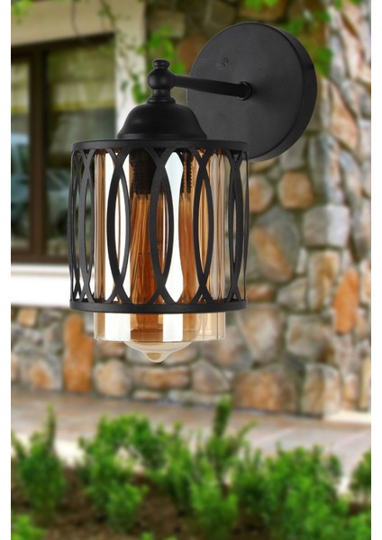 Şık modern siyah metal aplike, ev dekorasyonunuza zarif dokunuşlar katacak