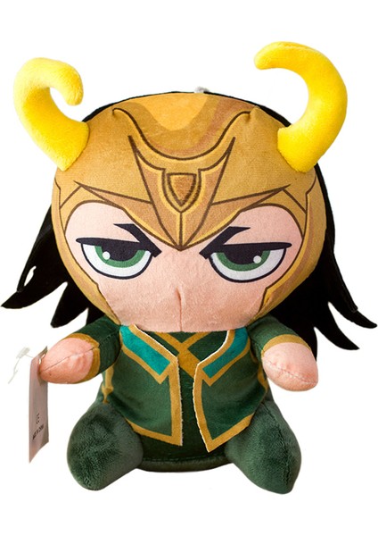 Disney Marvel Avengers Peluş Oyuncak Kaptan Amerika Örümcek Adam Demir Adam Hulk Loki Thor (Yurt Dışından)