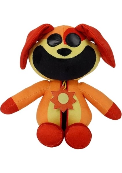 25CM Smiley Hayvan Peluş Oyuncak Smiley Hayvan Kedi Uyuklayan Kedi Aksesuarı (Yurt Dışından)
