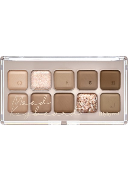 Mood Keyboard / 10’lu Göz Farı 03 Ash Beige