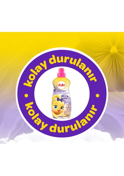 Çamaşır Yumuşatıcı Konsantre 1500ML Düş Bahçesi (3 Lü Set) (Bebeklere Özel) indirimleri