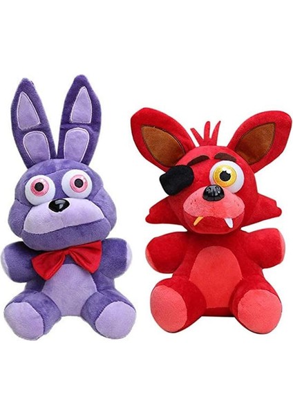Five Night Plushies Peluş Oyuncak Seti, Five Nights Oyun Hayranları Için 7 Inç Peluş Oyuncak - Doldurulmuş Bebek - Çocuklar (Yurt Dışından)