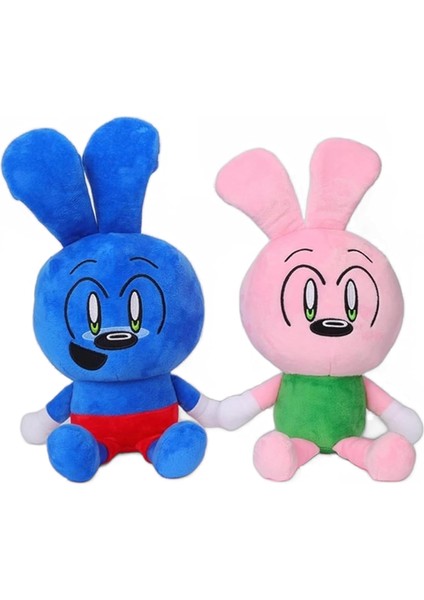 Hayalet Tilki ve Kukla Peluş Oyuncak Seti Peluş Hayvan Bebek Fan Erkek Kız Peluş Hediye 2 Parça (Yurt Dışından)