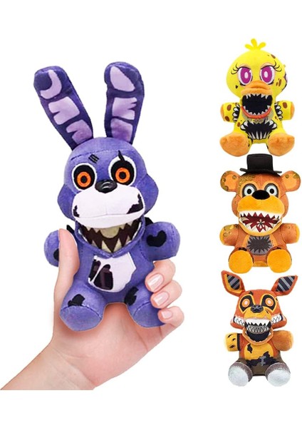 Peluş Oyuncak, Yumuşak Doldurulmuş Desen, Noel, Doğum Günü, 2,3,4,5 Yaşlarındaki Çocuklar, Erkek ve Kız Çocukları Için Çocuk Hediyesi, 2 Parça (Yurt Dışından)