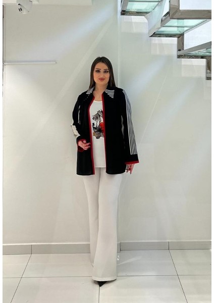 Büyük Beden Baskı Detaylı Kolsuz Bluz modelleri