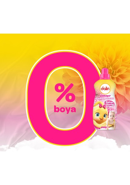 Çamaşır Yumuşatıcı Konsantre 1500ML Bahar Ninnisi (2 Li Set) (Bebeklere Özel)