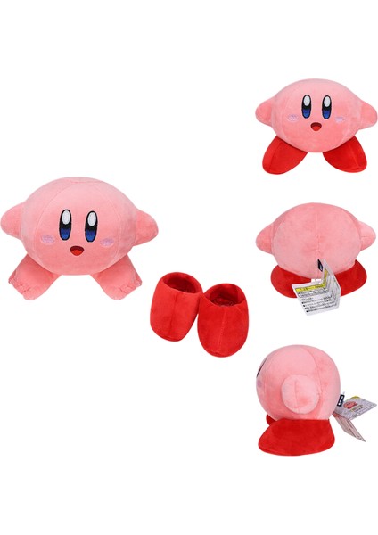 14CM Kawaii Kirby Wobble Di Yumuşak Peluş Oyuncak Sevimli Karikatür Büfe Ilin Meta Şövalye (Yurt Dışından)