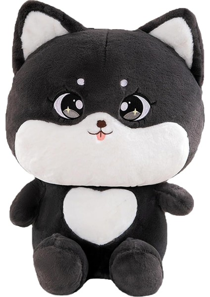 Siyah Kedi Peluş Oyuncak Sevimli Siyah Kedi Doldurulmuş Hayvan Kedi Peluş Oyuncak Yastık Çocuklar Için 9.8 Inç, (Yurt Dışından)