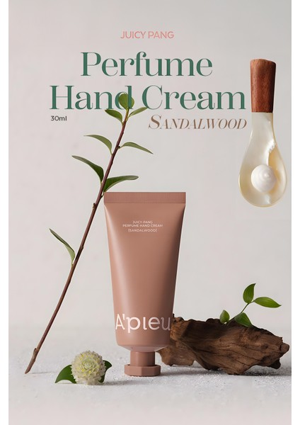 Shea Yağı İçeren Nemlendirici El Kremi A'PIEU Juicy Pang Perfume Hand Cream (Sandalwood)