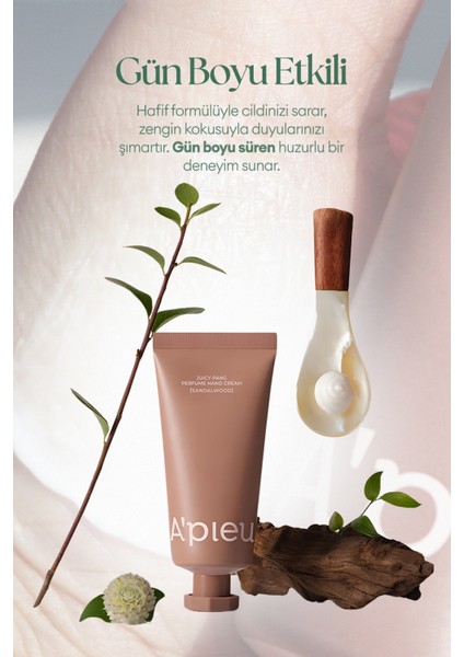 Shea Yağı İçeren Nemlendirici El Kremi A'PIEU Juicy Pang Perfume Hand Cream (Sandalwood) indirimleri
