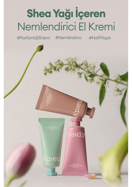 Shea Yağı Içeren Nemlendirici El Kremi A'pıeu Juicy Pang Perfume Hand Cream (Basil)