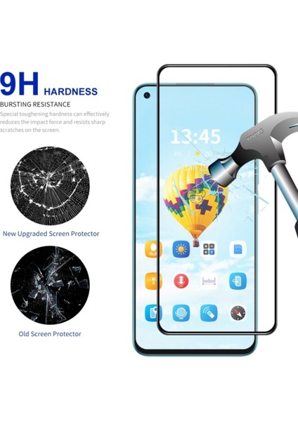Realme 11 4g Uyumlu Tam Kapatan Tamperli Cam Ekran Koruyucu Kırılmaz Cam fiyatları