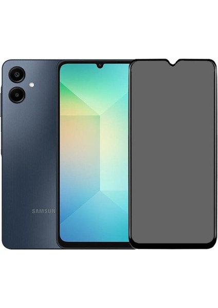 150C Antistatik Esd Samsung Galaxy A06 Uyumlu Tam Kapatan Hayalet Kırılmaz Cam Ekran Koruyucu