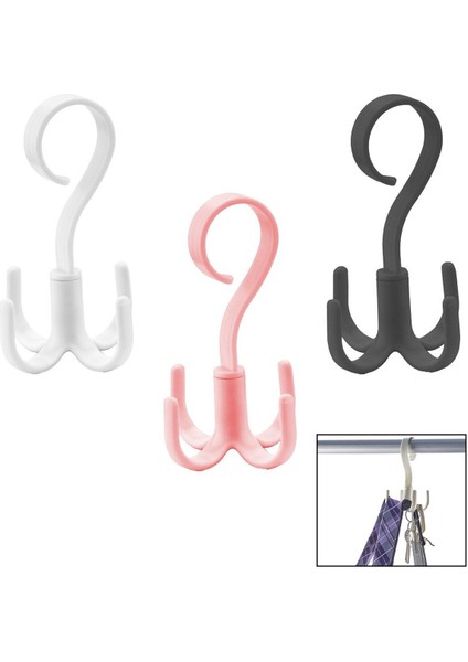 Jvnnshop 360 Derece Dönerli Aksesuar Askı 646268