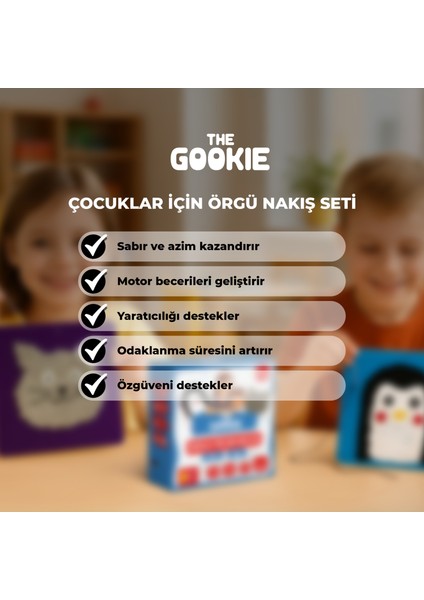 Çocuklar Için Arı ve Ayı Keçe Örgü Seti Dikiş ve Örgü Kiti El Becerisi Eğitici Oyuncak