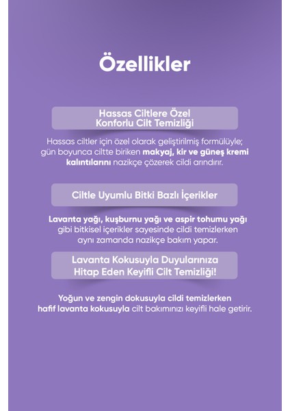 Lavanta İçeren Hassas Ciltlere Uygun Makyaj Temizleme Yağı A'PIEU Lavender Cleansing Oil Sensitive fiyatları