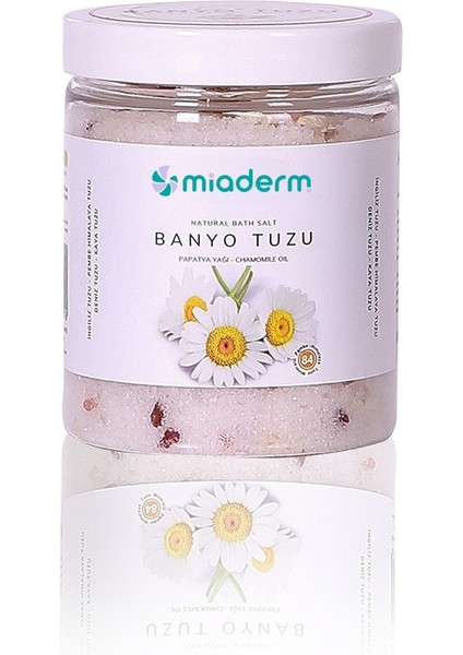 Papatya Yağlı Doğal Banyo Tuzu 300GR