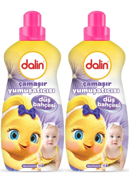 Çamaşır Yumuşatıcı Konsantre 1500ML Düş Bahçesi (2 Li Set) (Bebeklere Özel)
