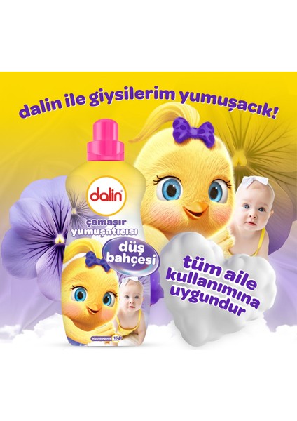 Çamaşır Yumuşatıcı Konsantre 1500ML Düş Bahçesi (2 Li Set) (Bebeklere Özel)