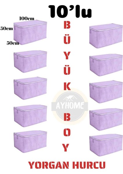 10 Adet Hurç Buyuk Hurç Yorgan Hurcu Büyük Boy Kapitone Hurç Çeyizlik Ürünler Ev Ürünleri