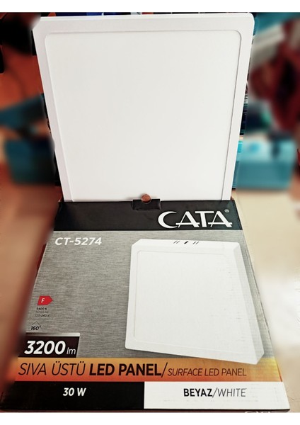 5274 Günışığı Sıva Üstü LED Panel 3200 Lm