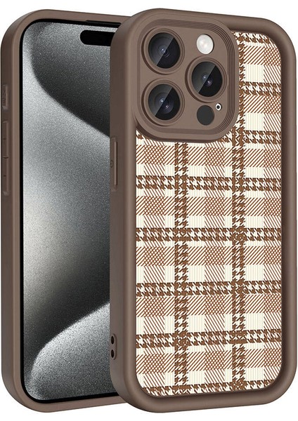 Apple iPhone 15 Pro Kılıf Kamera Korumalı Baskılı Arka Yüzey Rntc Klas Kapak-Siyah