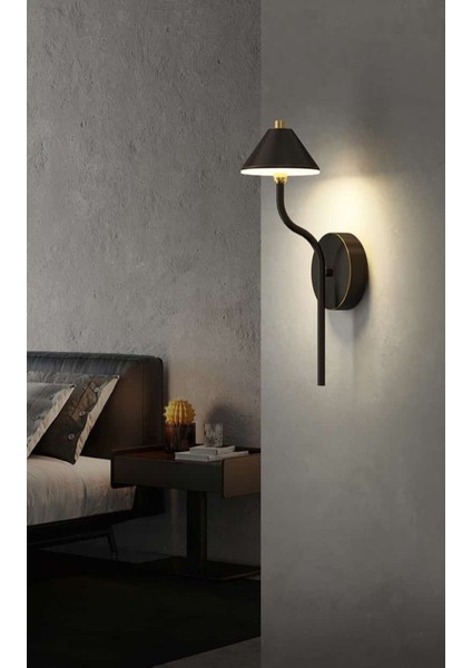 Modern siyah LED aplik, enerji tasarruflu, şık ve dayanıklı aydınlatma çözümleri